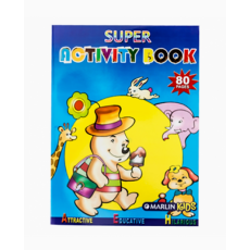 Marlin Super Activity Book - 80 Page